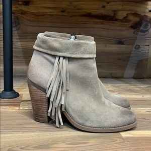 Jessica Simpson Boho Fringe Booties
